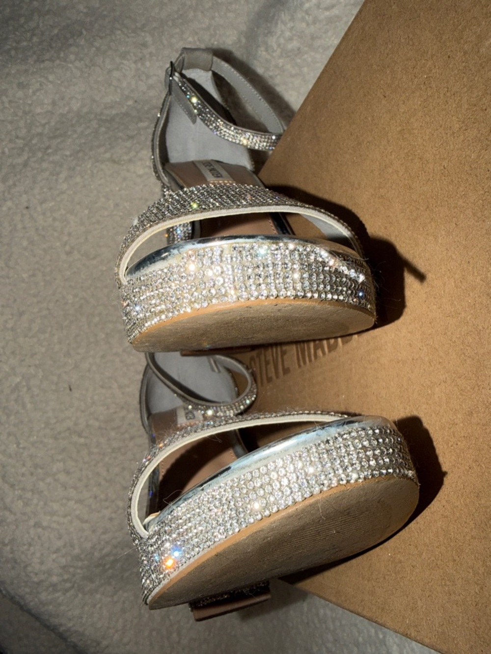 Steve Madden Entourage Rhinestone Heels - Picture 5 of 6
